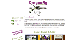 Desktop Screenshot of dragonflywebpagedesign.com
